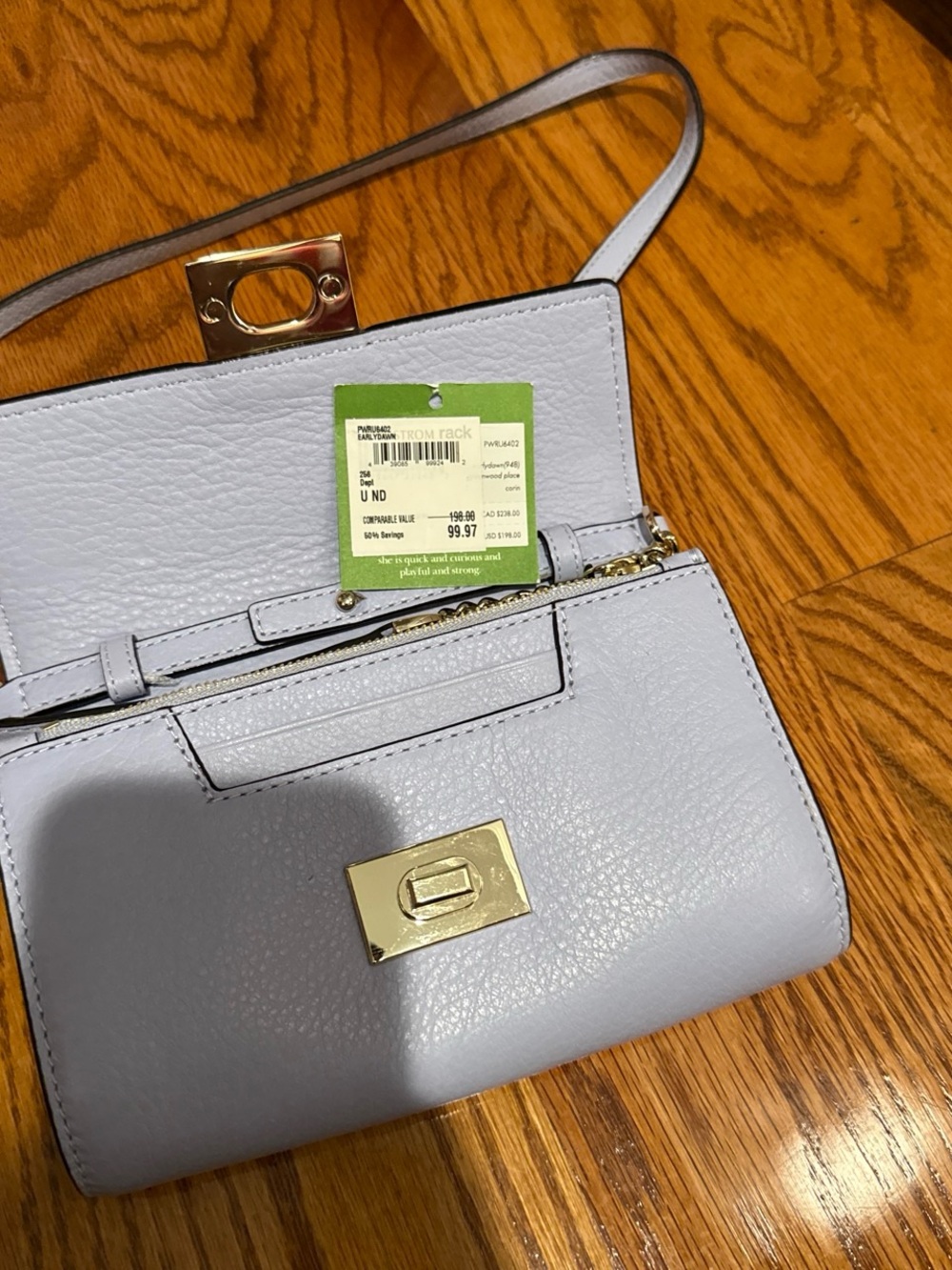 Crossbody Bag in Light purple and Hardware kate spade - Picture 2 of 3
